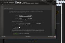 Создание и удаление групп в Steam Как сделать группу в steam